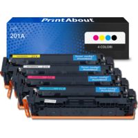 Toner compatibile HP 201A (CF400A) - 4 colori Multipack