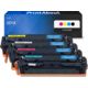 Toner compatibile HP 201A (CF400A) - 4 colori Multipack