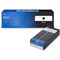 Cartuccia compatibile HP 991X (M0K02AE) - Nero Alta capacità