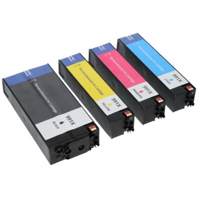 Cartuccia compatibile HP 991X (M0K02AE + M0J90/94/98AE) - 4 colori Alta capacità Multipack
