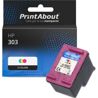 Cartuccia compatibile HP 303 (T6N01AE) - 3 colori