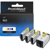 Cartuccia compatibile HP 903 (6ZC73AE) - 4 colori Multipack