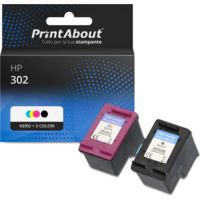 Cartuccia compatibile HP 302 (X4D37AE) - Nero + 3 colori Multipack