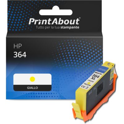 Cartuccia compatibile HP 364 (CB320EE) - Giallo
