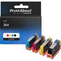 Cartuccia compatibile HP 364 (N9J73AE) - 4 colori Multipack