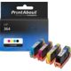 Cartuccia compatibile HP 364 (N9J73AE) - 4 colori Multipack