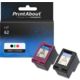 Cartuccia compatibile HP 62 (N9J71AE) - Nero + 3 colori Multipack