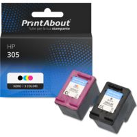 Cartuccia compatibile HP 305 (6ZD17AE) - Nero + 3 colori Multipack