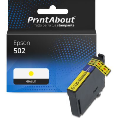 Cartuccia compatibile Epson 502 (C13T02V44010) - Giallo