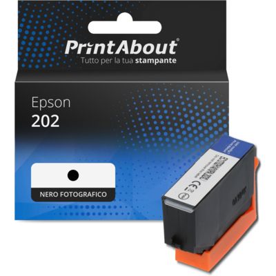 Cartuccia compatibile Epson 202 (C13T02F14010) - Nero fotografico