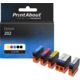 Cartuccia compatibile Epson 202 (C13T02E74010) - 5 colori Multipack
