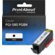Cartuccia compatibile Canon PGI-580 PGBK - Nero