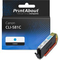 Cartuccia compatibile Canon CLI-581C - Ciano