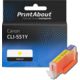Cartuccia compatibile Canon CLI-551Y - Giallo