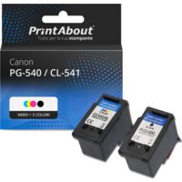 Cartuccia compatibile Canon PG-540 / CL-541 - Nero + 3 colori Multipack
