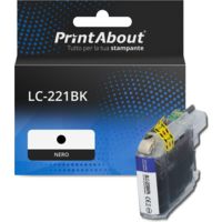 Cartuccia compatibile Brother LC-221BK - Nero
