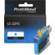 Cartuccia compatibile Brother LC-221C - Ciano