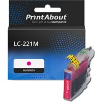 Cartuccia compatibile Brother LC-221M - Magenta