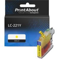 Cartuccia compatibile Brother LC-221Y - Giallo
