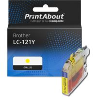 Cartuccia compatibile Brother LC-121Y - Giallo