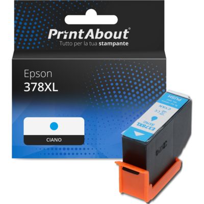 Cartuccia compatibile Epson 378XL (C13T37924010) - Ciano Alta capacità