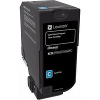 Toner Lexmark 74C20C0 - Ciano
