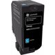 Toner Lexmark 74C20C0 - Ciano