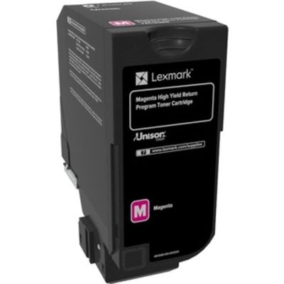 Toner Lexmark 74C2HM0 - Magenta Alta capacità