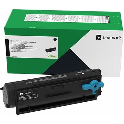Toner Lexmark 55B2000 - Nero