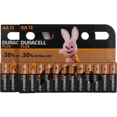 Batteria Duracell Plus AA MN1500 batterij 24 stuks