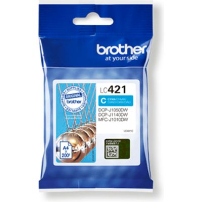 Cartuccia stampante Brother LC-421C - Ciano