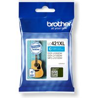 Cartuccia stampante Brother LC-421XLC - Ciano Alta capacità