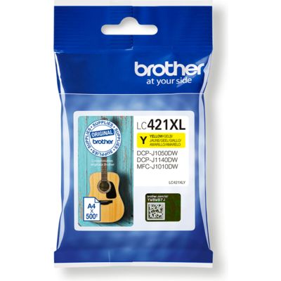 Cartuccia stampante Brother LC-421XLY - Giallo Alta capacità