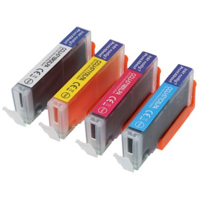 Cartuccia compatibile Canon CLI-571BK/C/M/Y - 4 colori Multipack