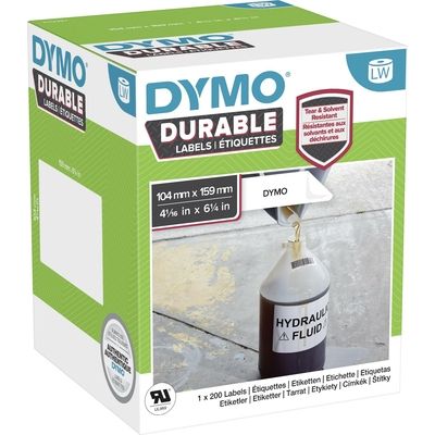 Etichetta Dymo 2112287 - Nero su bianco (159 mm x 104 mm)