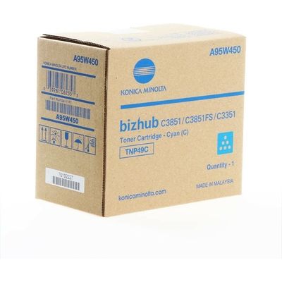 Toner Konica Minolta A95W450 (TNP-49Y) - Ciano