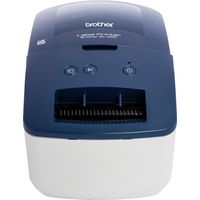 Stampante per etichette Brother QL-600B blu