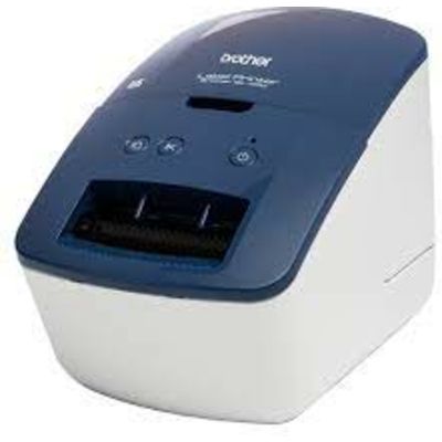 Stampante per etichette Brother QL-600B blu