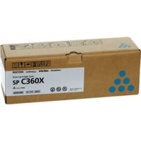 Toner Ricoh SP C361 (408251) - Ciano Capacità extra-elevata