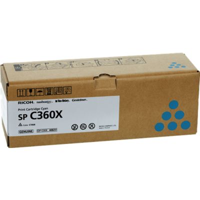 Toner Ricoh SP C361 (408251) - Ciano Capacità extra-elevata