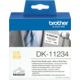 Etichetta Brother DK- 11234 - Nero su bianco