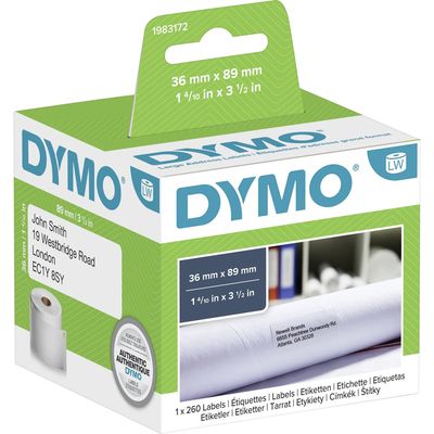 Etichetta Dymo 1983172 - Nero su bianco