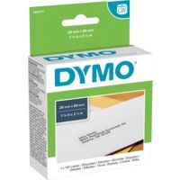 Etichetta Dymo 1983173 - Nero su bianco (28 mm x 89 mm)