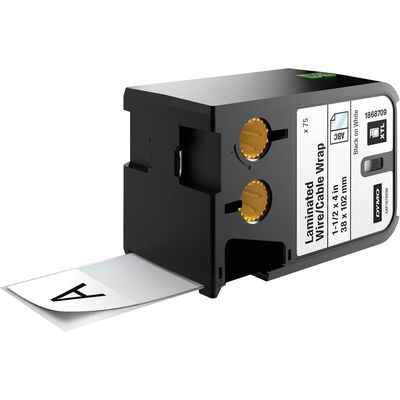Etichetta Dymo 1868709 - Nero su bianco (38 mm x 102 mm)