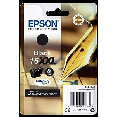 Cartuccia stampante Epson 16XXL (C13T16814012) - Nero