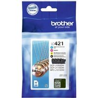 Cartuccia stampante Brother LC-421VAL - 4 colori Multipack