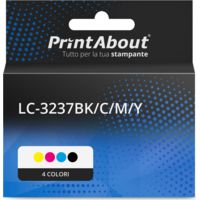 Cartuccia compatibile Brother LC-3237BK/C/M/Y - 4 colori Multipack