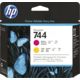 Testina di stampa HP F9J87A (744) - Magenta + giallo