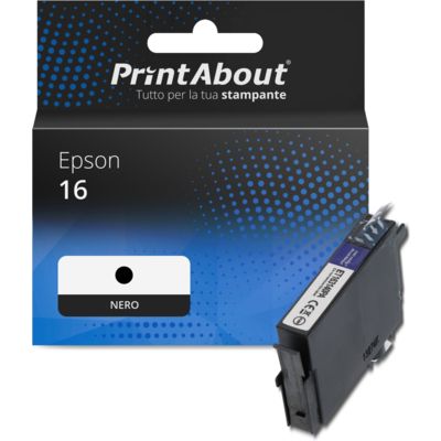 Cartuccia compatibile Epson 16 (C13T16214012) - Nero