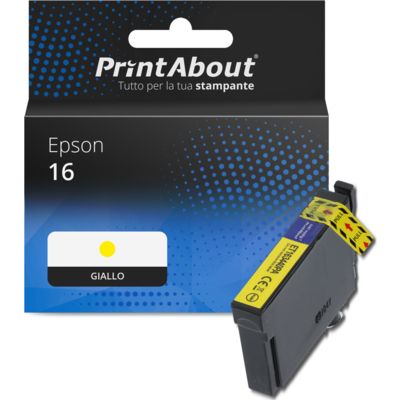 Cartuccia compatibile Epson 16 (C13T16244012) - Giallo